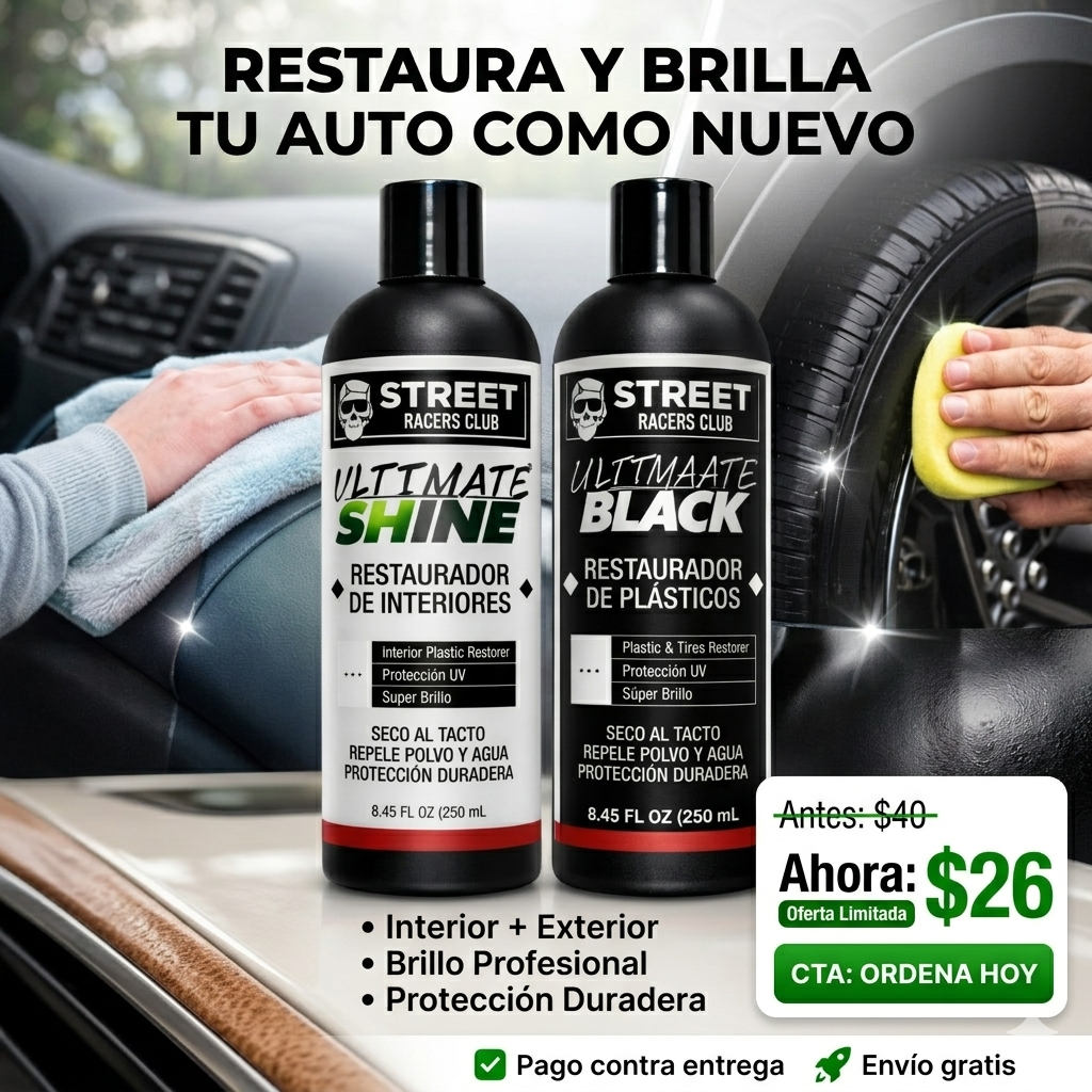 Combo Restaurador + Abrillantador