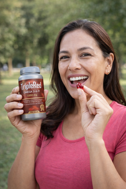 TripleRed OMEGA 3-6-9 – Equilibrio y bienestar para tu salud diaria