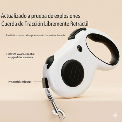 Correa Retractil Para Mascota 5M
