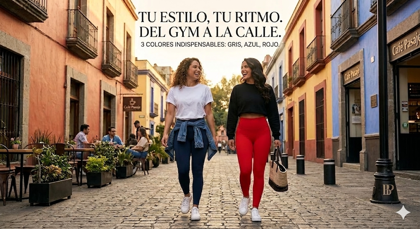 Leggins  Efecto Levanta Cola, Control Abdominal y Cero Celulitis