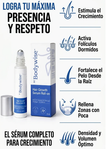 2x1 Roll-On de Crecimiento Capilar™