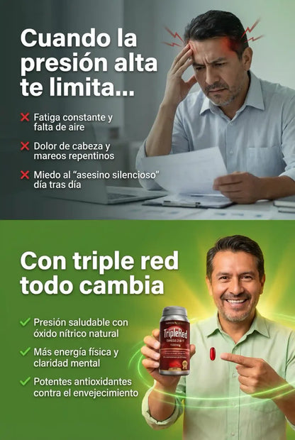 TripleRed OMEGA 3-6-9 – Equilibrio y bienestar para tu salud diaria